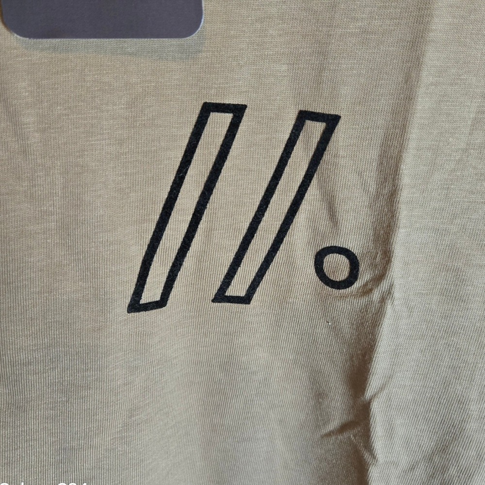 SPARK Mens T Shirt Size S Tan Graphic Print Cotton Casual Top - Picture 3 of 4